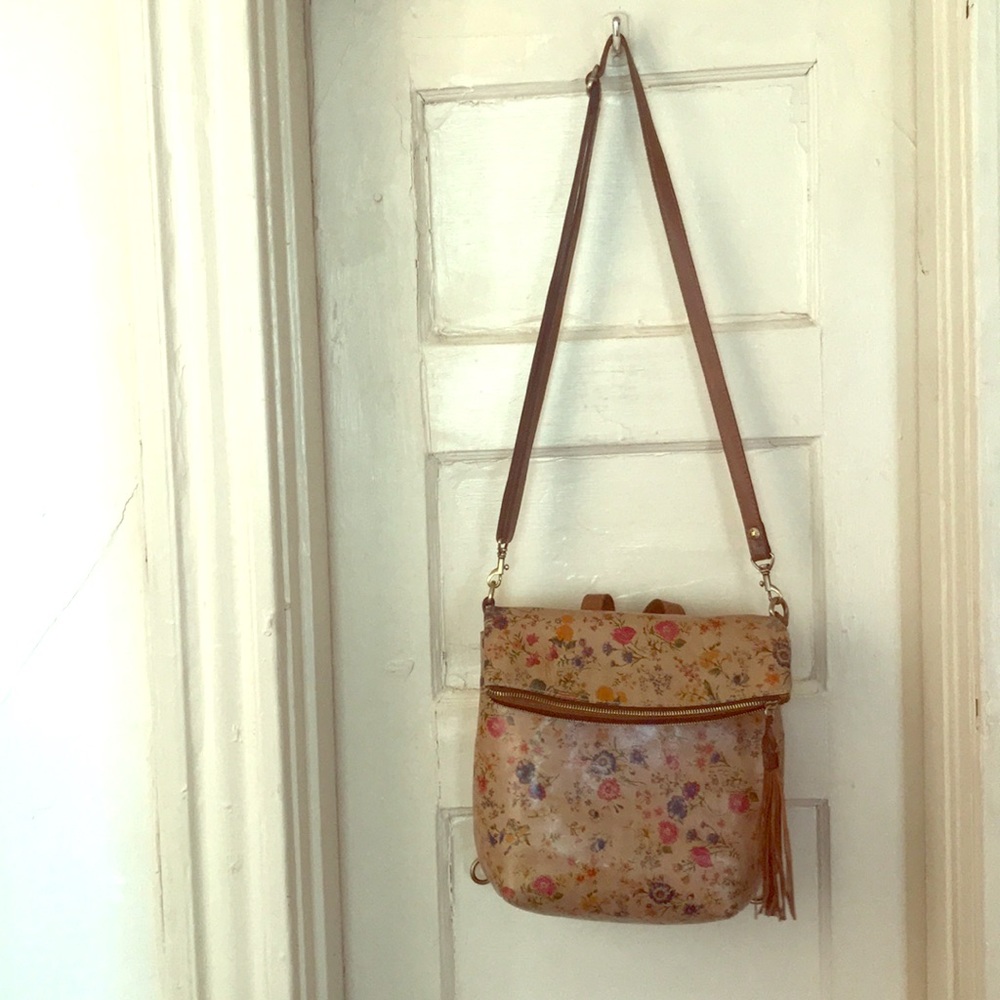 Patricia Nash floral leather purse